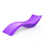 Шезлонг LIW Unpool для бассейна (лежак), стеклопластик, цветной